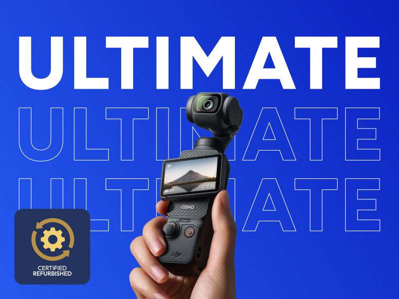 Osmo Pocket 3 Ultimate Combo (Refurbished)